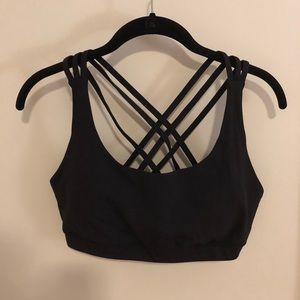 Black special edition Lululemon Energy bra